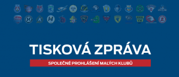 Společné prohlášení zástupců malých a regionálních hokejových klubů