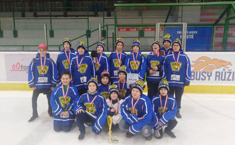Mladší žáci obsadili 3. místo na Vánočním turnaji v Hlinsku