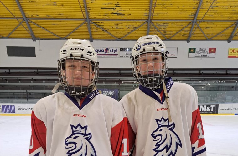 Velkomeziříčské hokejistky v reprezentaci U16