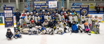 Velkomeziříčský led plný dětí