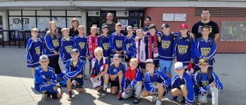 Mladší žáci HHK Velké Meziříčí vyrazili společně fandit na Hlinka Gretzky Cup