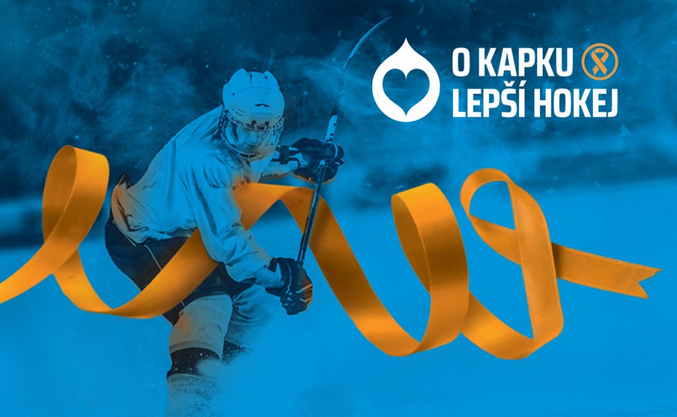 Hokej se zahalí do oranžové. Bude O Kapku lepší